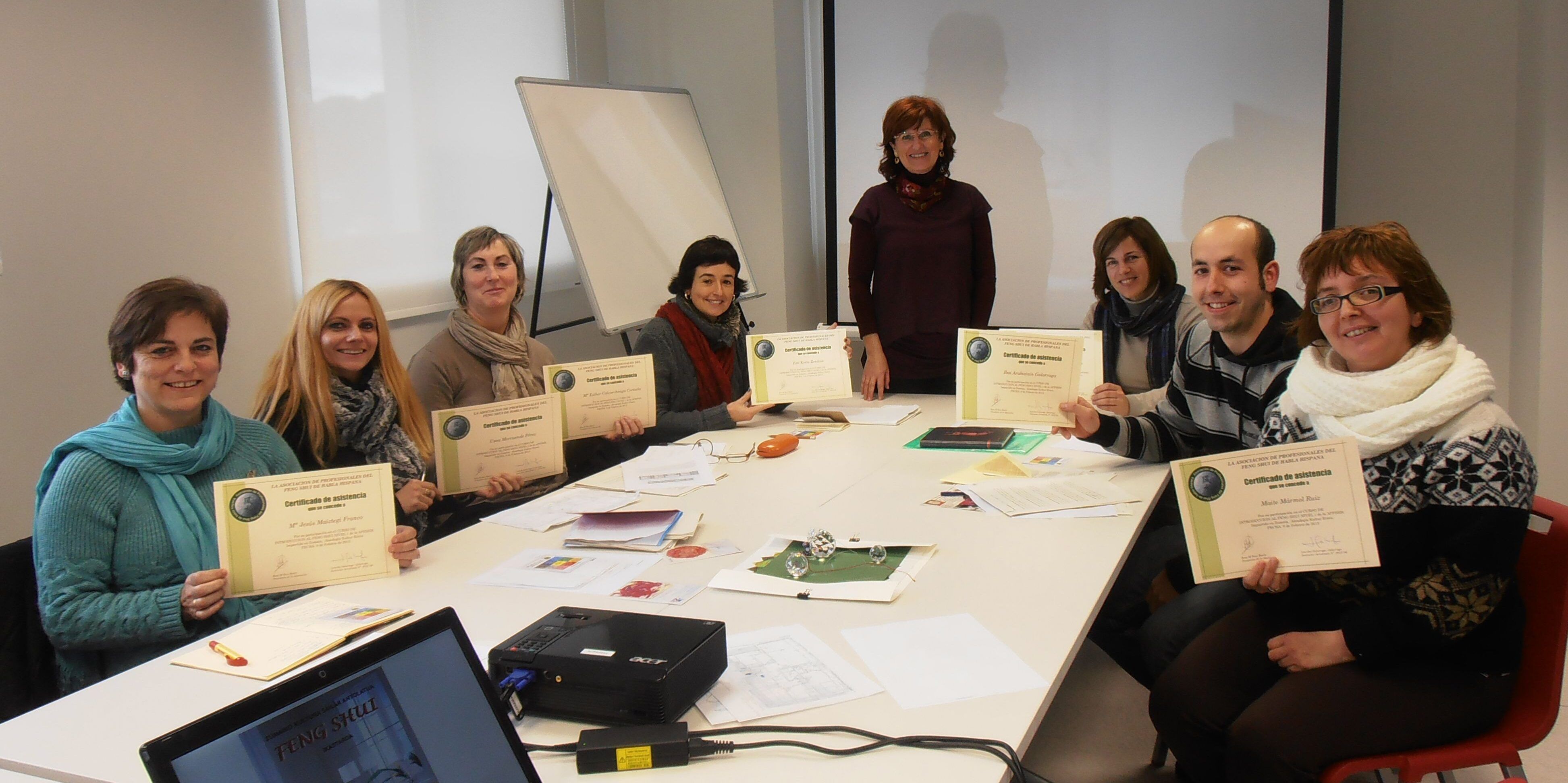 Formación de Feng Shui, en cursos presenciales y también ONLINE.